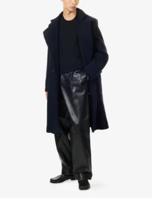TOM FORD Double-Breasted Wool-Felt Military Coat detail 2