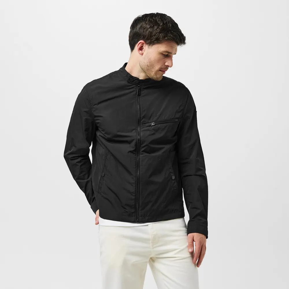 Belstaff Men's Walkham Long Sleeve Full Zip Bomber Jacket detail 3