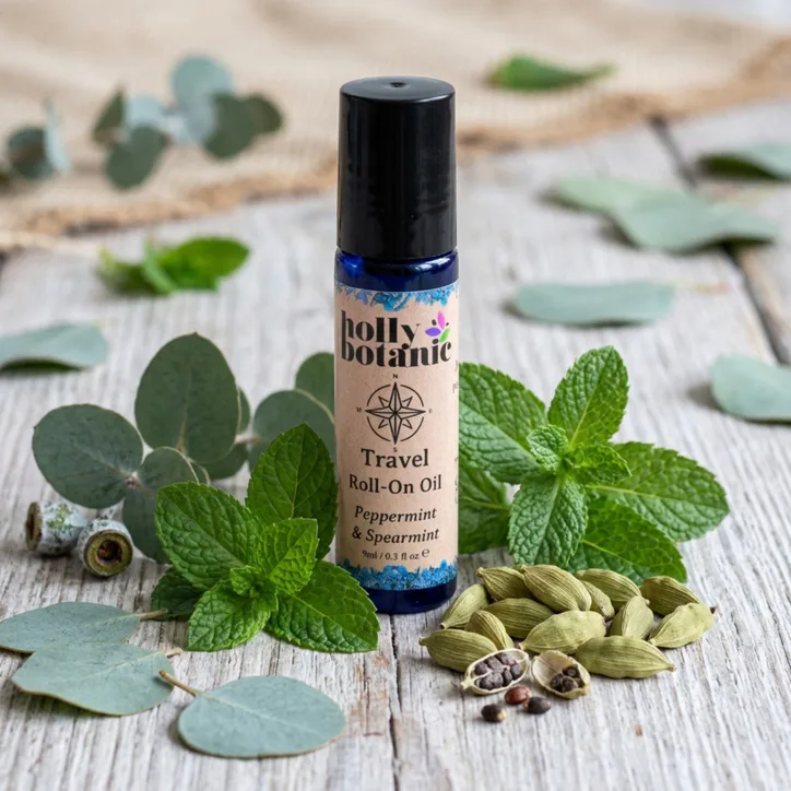 Holly Botanic Travel Pulse Point Oil | 9ml detail 3