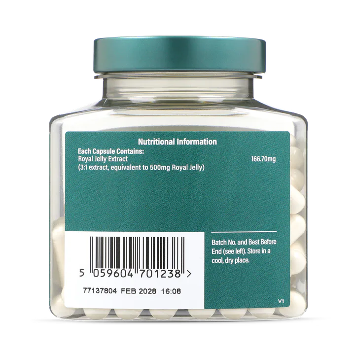For Him High Strength Royal Jelly 500mg 90 Capsules, additional product view 3