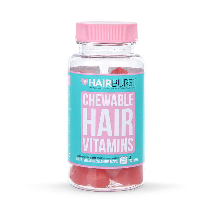 Hairburst Chewable Hair Vitamins 30 Day Supply 60 Pastilles, additional product view 3