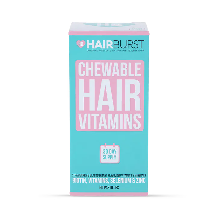 Hairburst Chewable Hair Vitamins 30 Day Supply 60 Pastilles