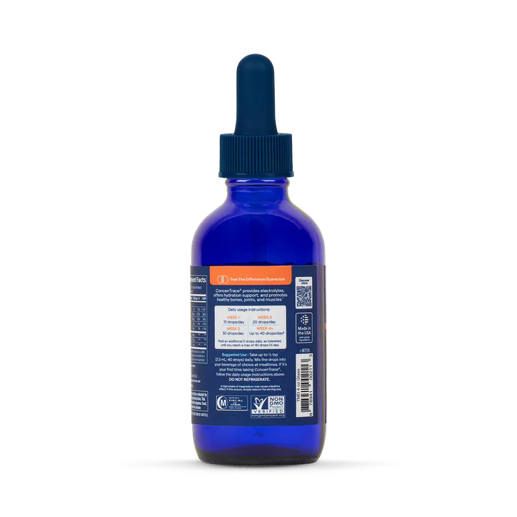 Trace Minerals ConcenTrace Drops - GLASS 118ml, additional product view 2