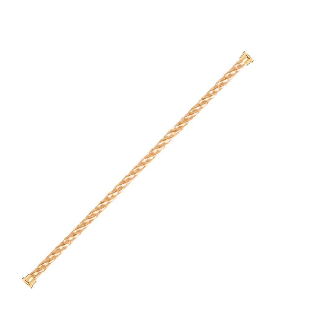 Fred Force 10 Yellow Gold Cable Large Model - Size 16 detail 2