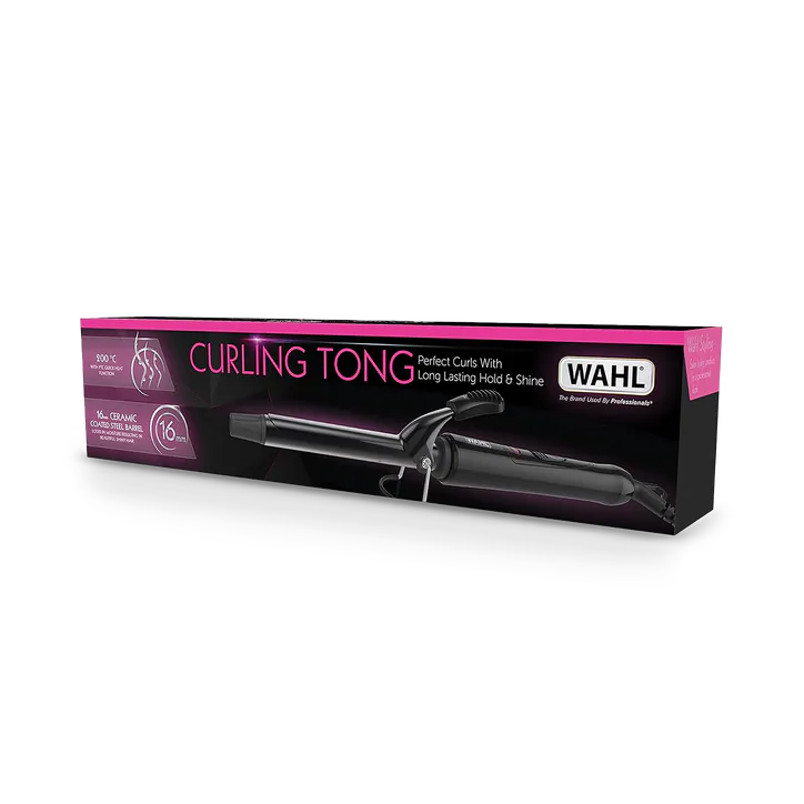 WAHL Curling Tong Ceramic Barrel 16Mm Black ZX911
