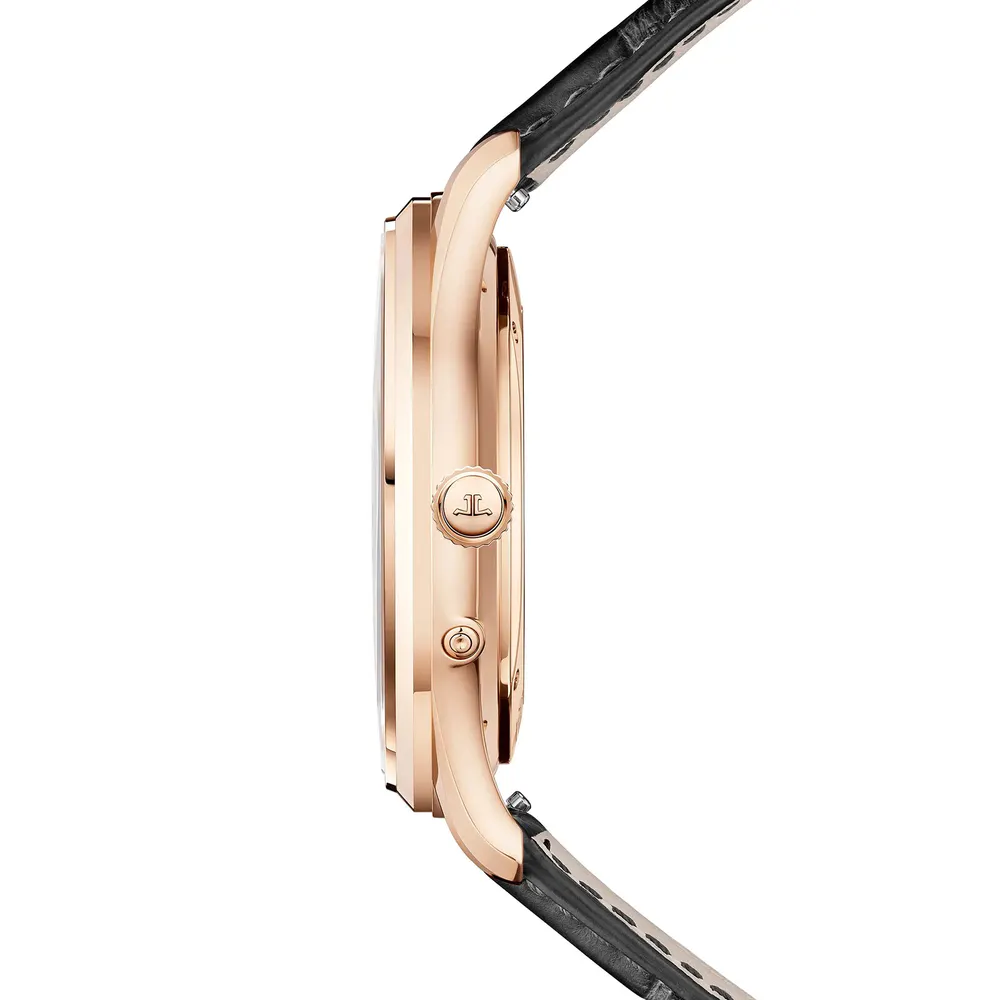 Jaeger-LeCoultre Master Ultra Thin Moon 39mm Mens Watch Cream in Beige, additional product view 3