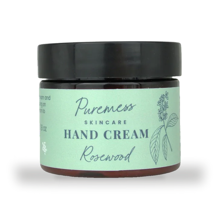 Puremess Skincare Hand Cream 50g - Rosewood