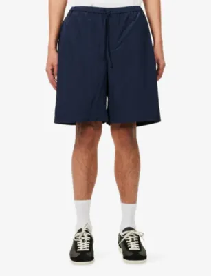 SEVENTH Ofuanto Zip-Pocket Swim Shorts in DARK NAVY, additional product view 3
