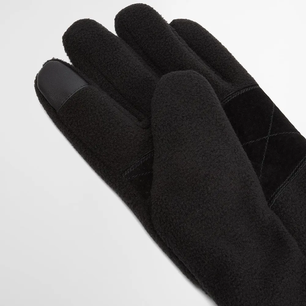 Barbour Coalford Fleece Gloves detail 2