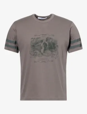 PALMES Mermaid Graphic-Print Cotton T-Shirt