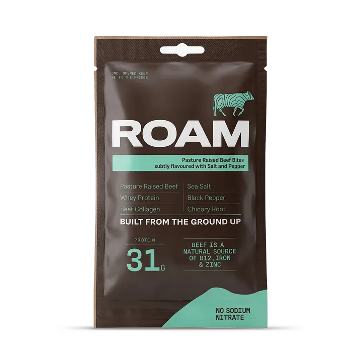 ROAM Salt & Pepper Beef Bites - 6 x 70g Bag, additional product view 2