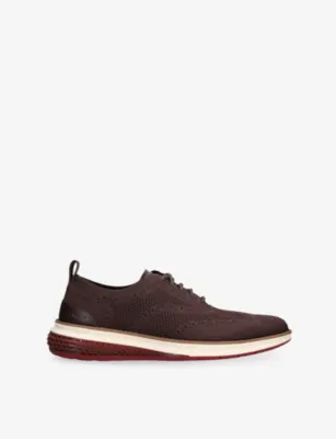 COLE HAAN Original Grand Energy-Weave Knitted Oxford Shoes - EUR 44.5 / 10.5 UK MEN in MID BROWN – Mens | Smart shoes | Oxford shoes