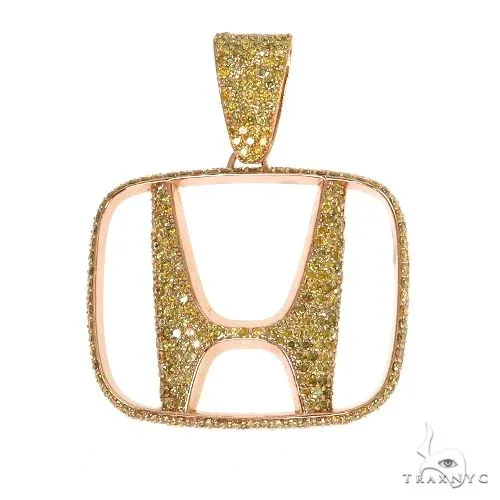 RINA - For Him CUSTOM Custom Made Logo Pendant 67834 in Rose Gold – Pendant