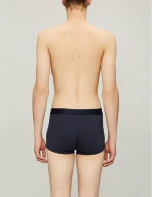 SUNSPEL Stretch-cotton trunks detail 3