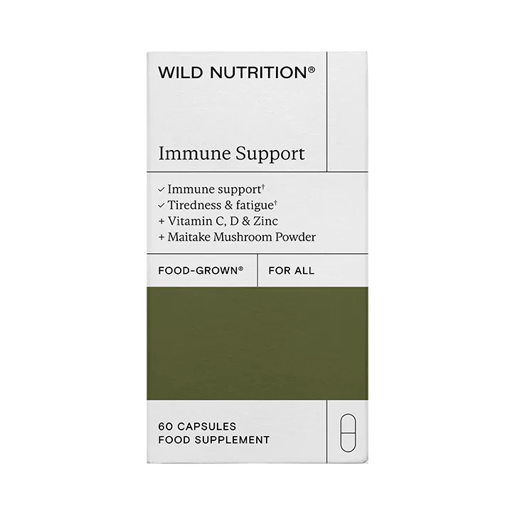 Wild Nutrition Immune Support: 60 Capsules detail 2