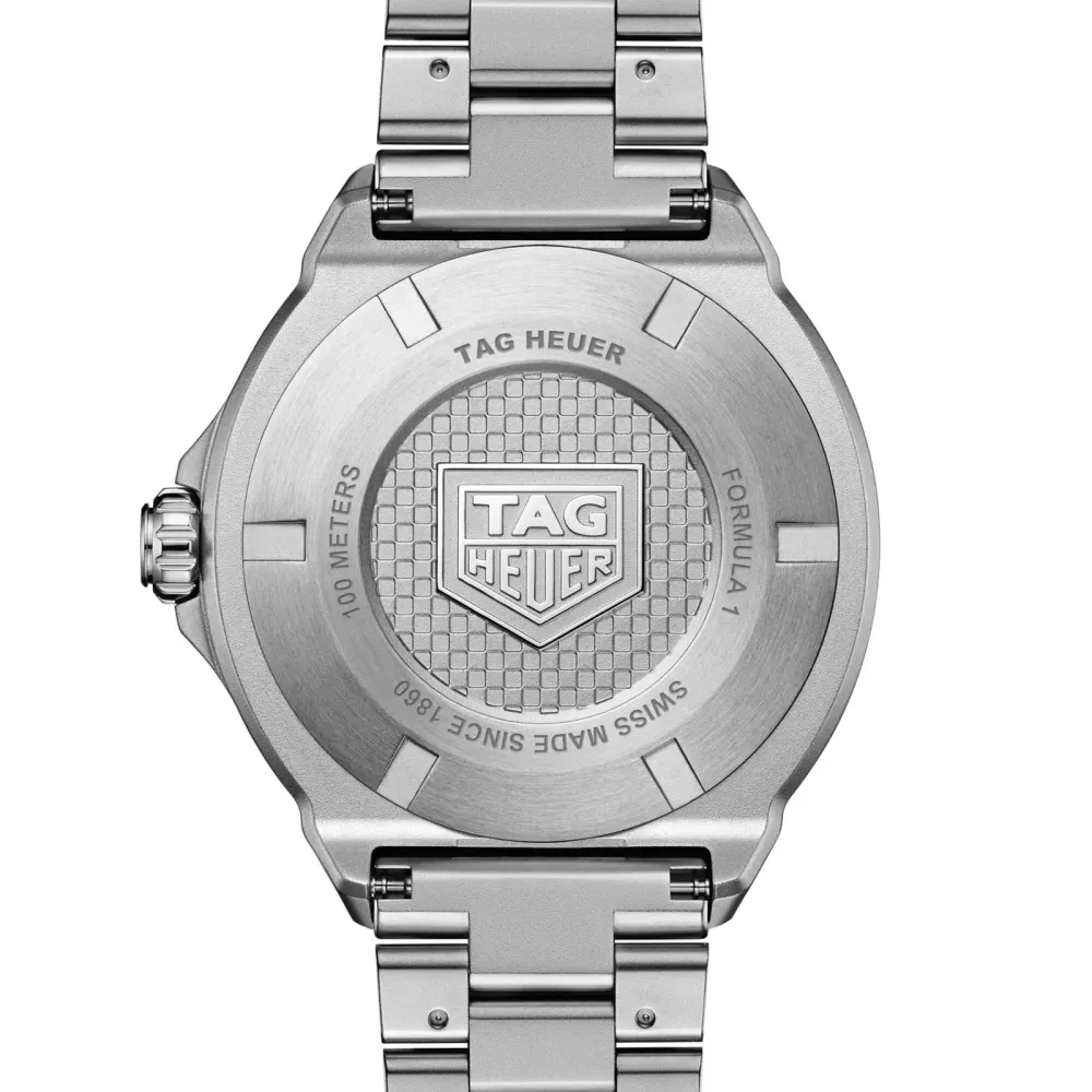 TAG Heuer Formula 1 Solargraph 38mm Mens Watch White detail 3