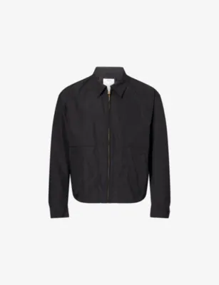 VISVIM Somer Swing Wool And Silk Jacket in BLACK – Mens | Coats & jackets | Bomber jackets