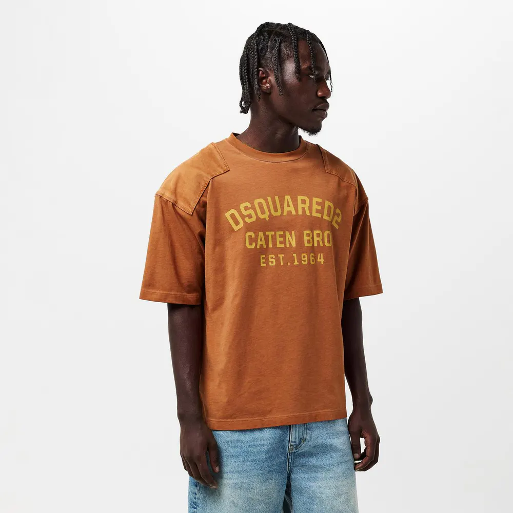 DSquared2 Men's DSQ Caten Oversized T-Shirt detail 3