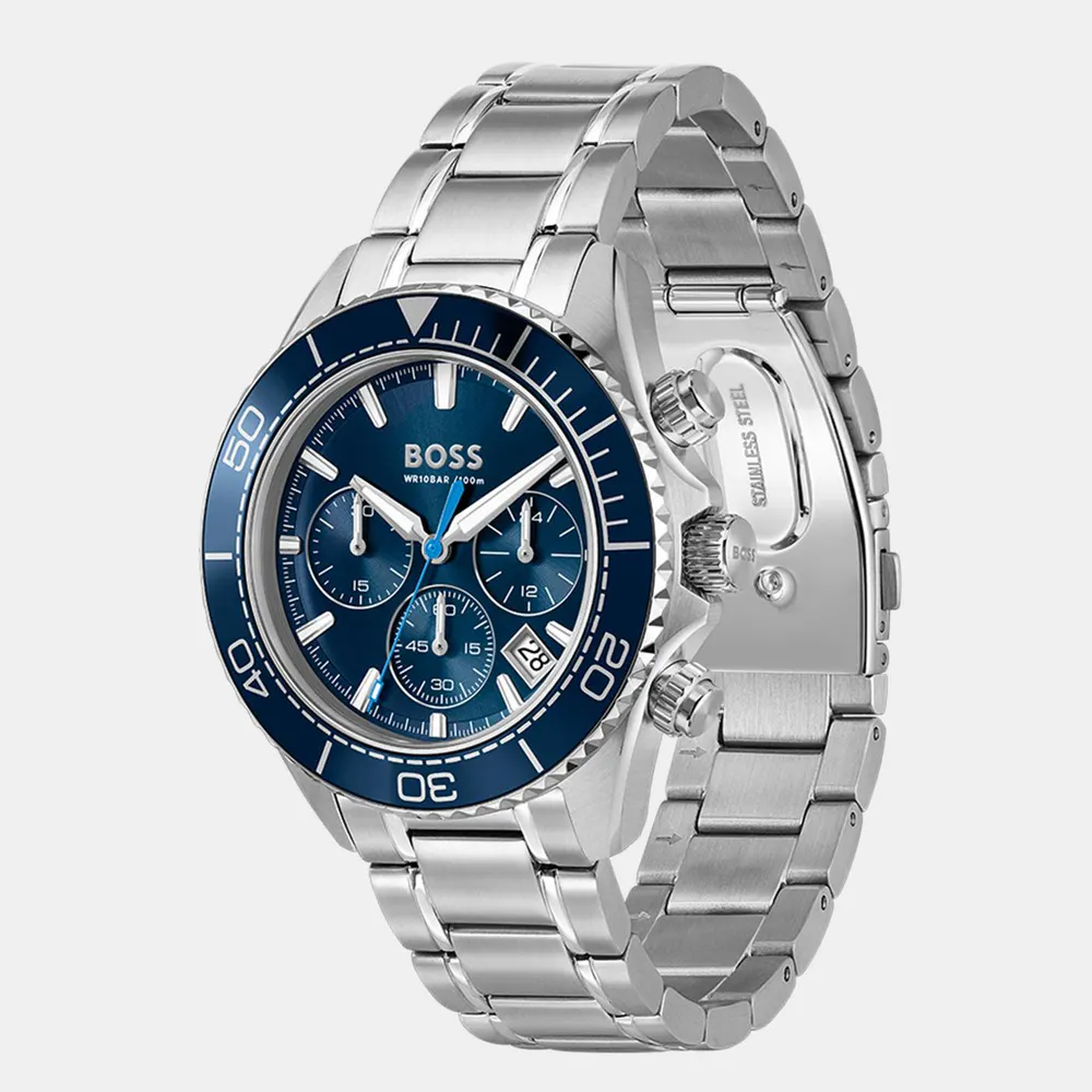 Boss Gents BOSS Sealiner Chrono Stainless Steel Watch detail 3