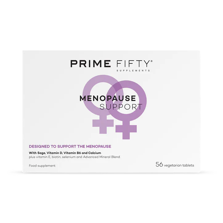 Prime Fifty Menopause Support Sage, Hops & Bone Health 56 Tablets