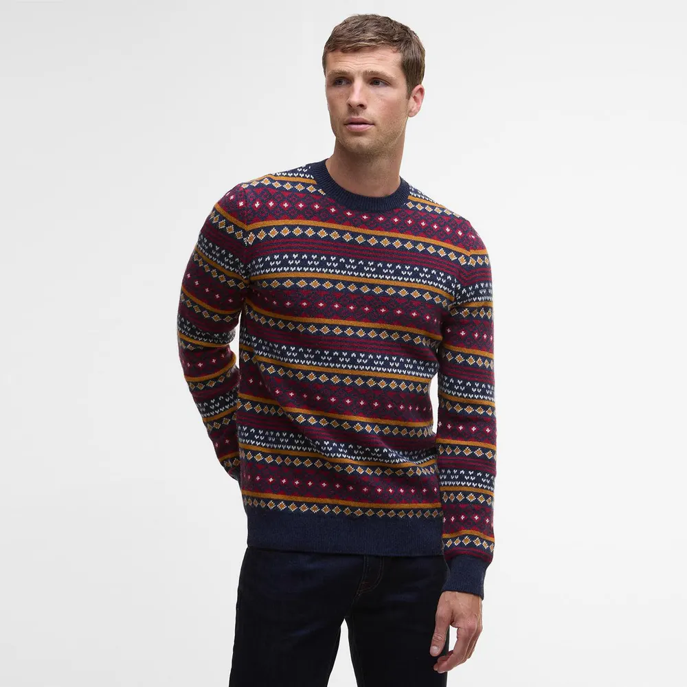 Barbour Easdale Crew Neck Jumper detail 2