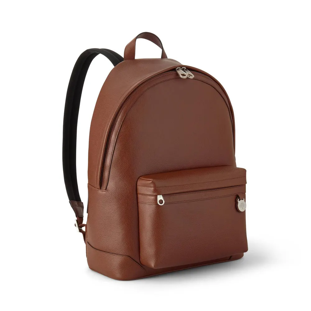 Mulberry Heritage Leather Zipped Backpack detail 3