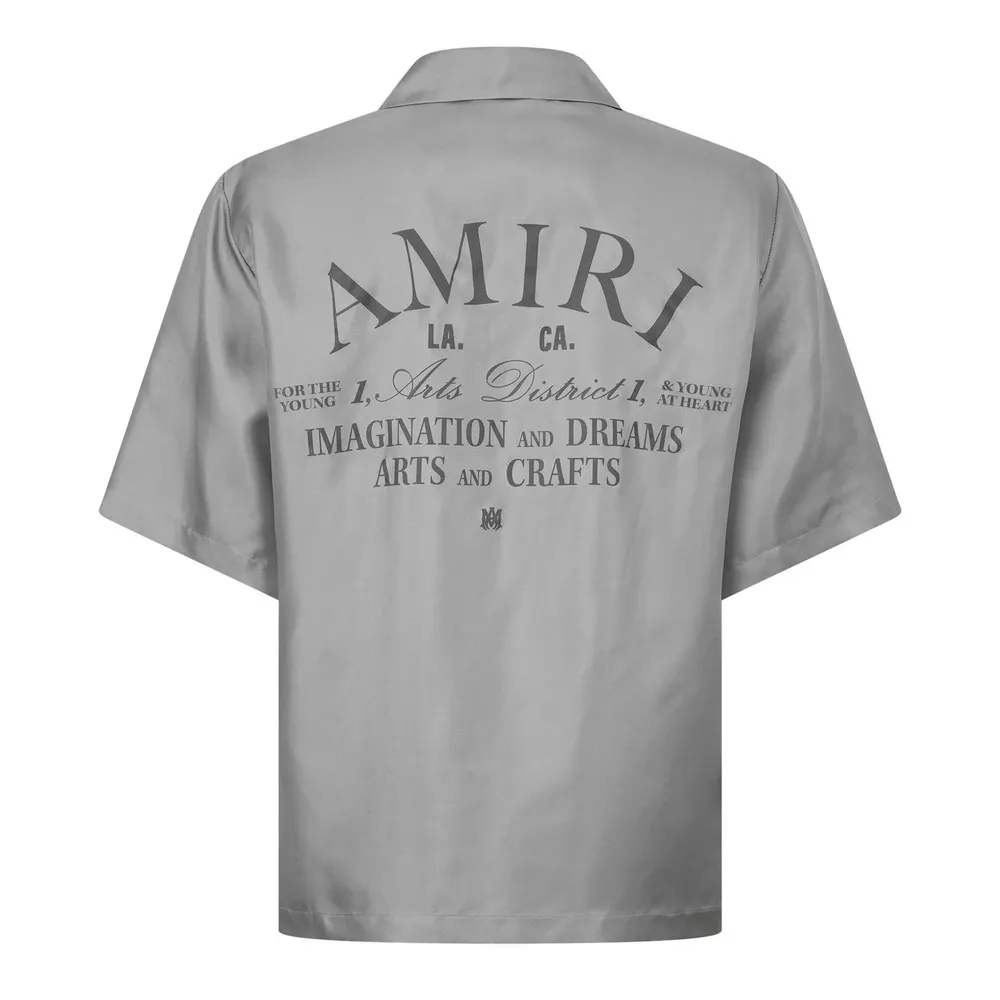 Amiri Silk Art District Shirt detail 2