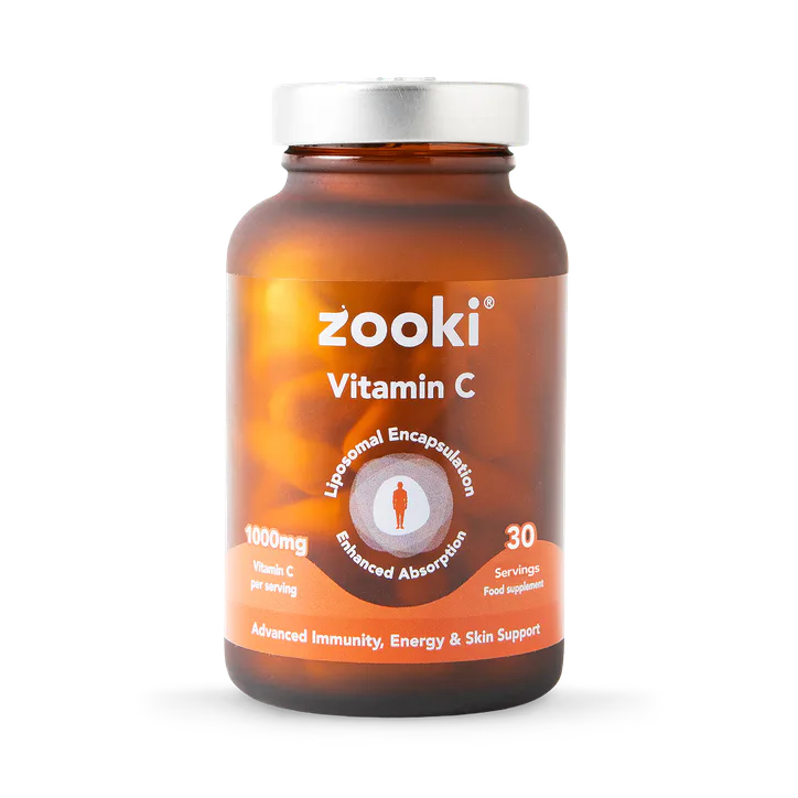Zooki Liposomal Vitamin C 1000mg Capsules 30 Servings 60 Capsules