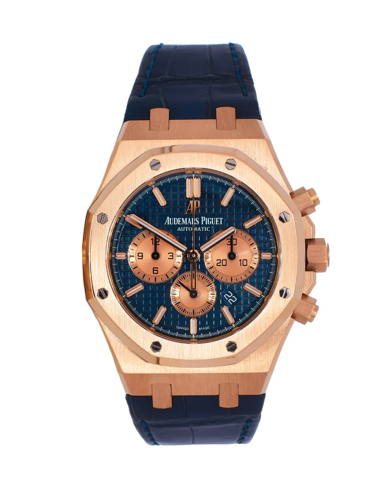 Audemars Piguet Royal Oak 26331OR.OO.D315CR.01 — 2018 — Excellent in Blue Baton – Pre-owned watches