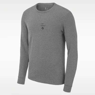 Nike Boston Celtics Nike Men's NBA Long-Sleeve T-Shirt - Dark Grey Heather