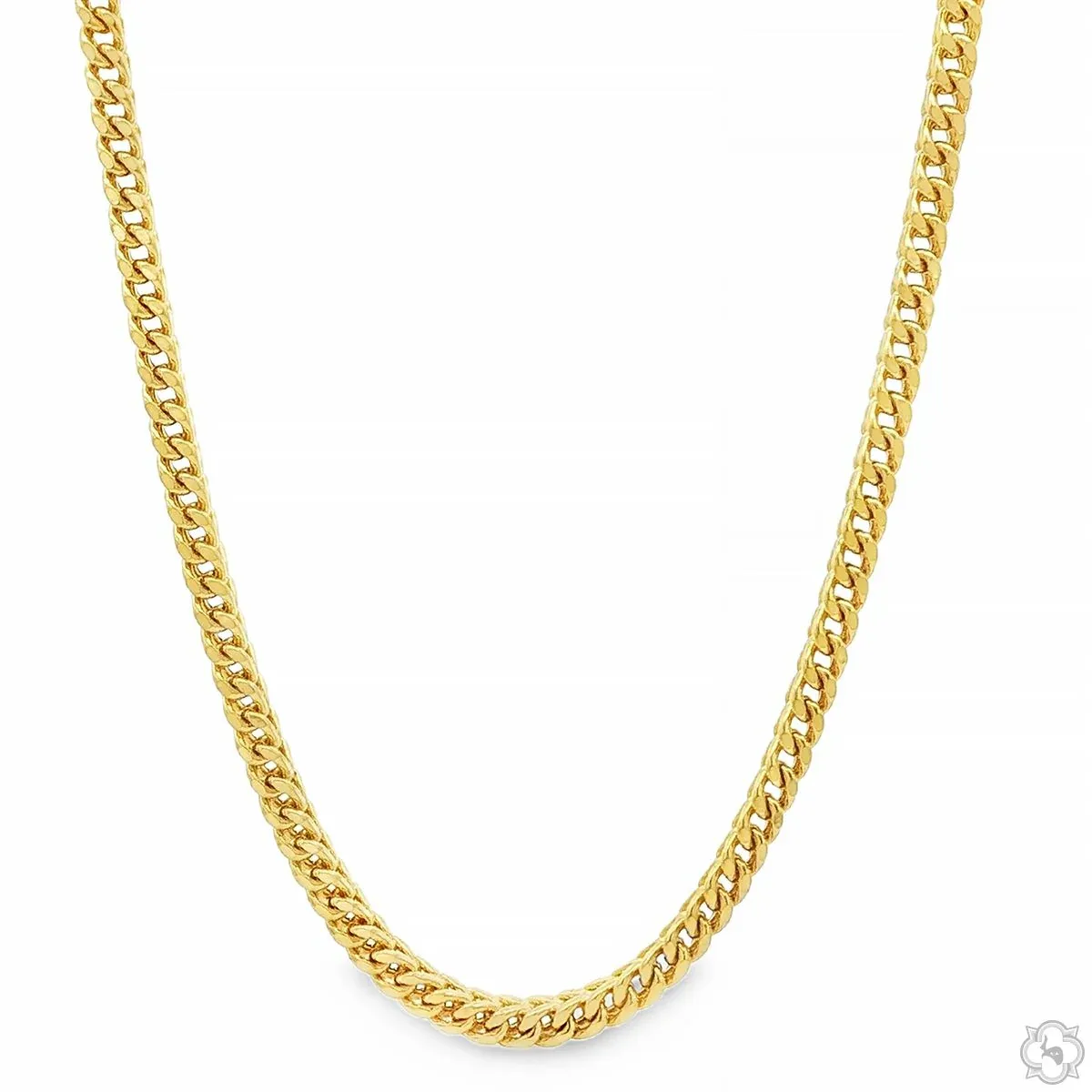 JALGAS - AMERICAS GOLD 10K Yellow Gold Hollow Franco Chain 3.5mm 70879 in 22 Inches – Chain