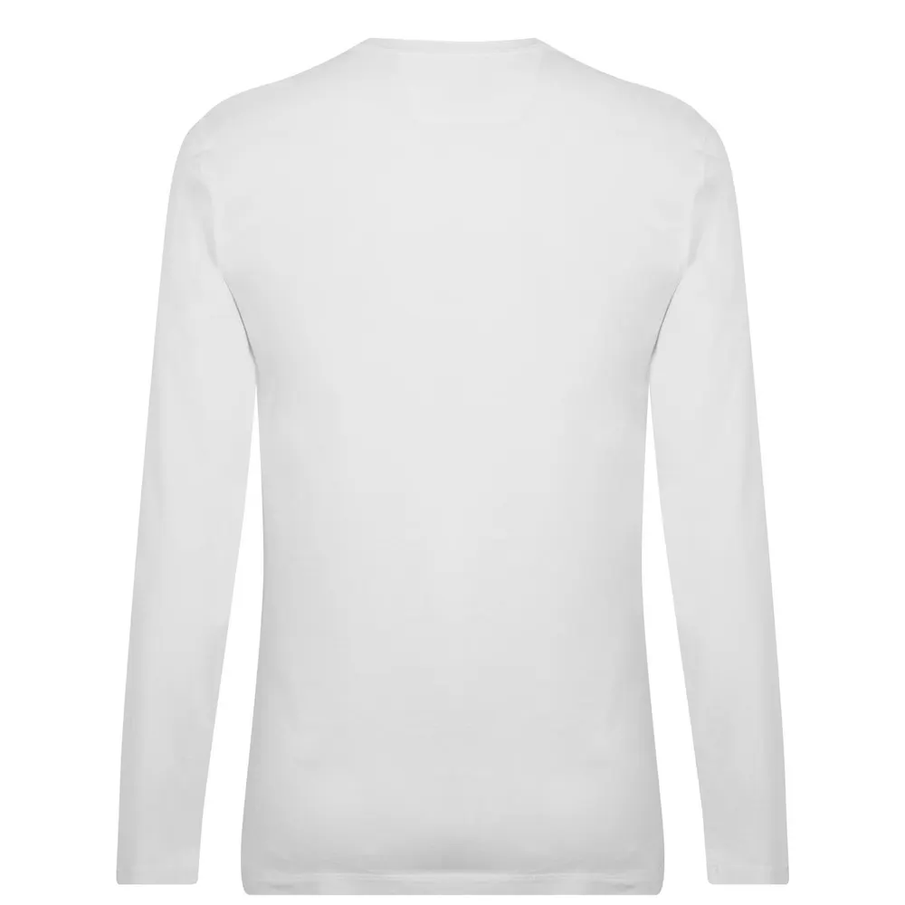 CP Company 30/1 Long Sleeved Logo T-Shirt detail 2