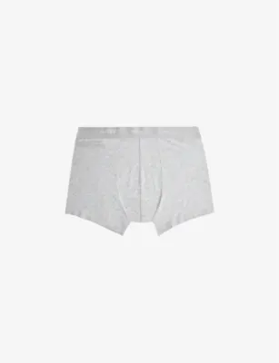 REISS Heller Logo-Print Pack Of Three Stretch-Cotton Boxers