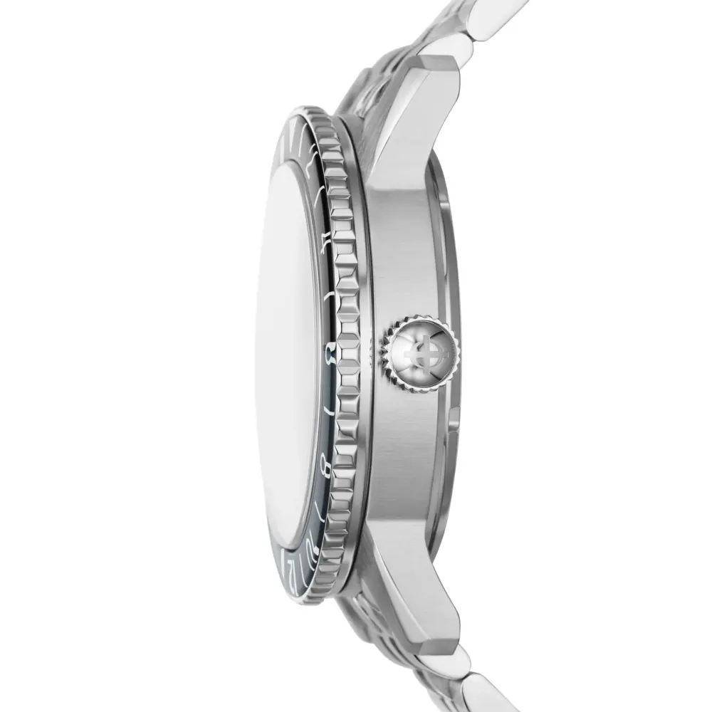 Zodiac Super Sea Wolf GMT Automatic Stainless Steel Watch detail 3