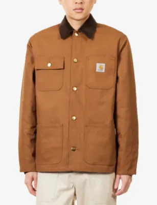 CARHARTT WIP Michigan patch-pocket cotton-canvas jacket detail 3