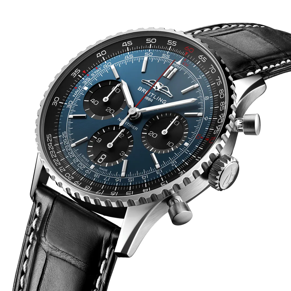 Breitling Navitimer B01 Chronograph 41 Blue Watch in Blue, additional product view 2