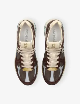 PREMIATA Mase Suede Trainers - EUR 42 / 8 UK MEN in MULT/OTHER, additional product view 2