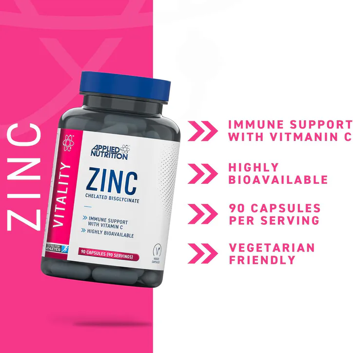 Applied Nutrition Zinc 90 Capsules detail 3