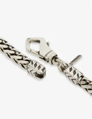 EMANUELE BICOCCHI Square fargo-chain sterling-silver bracelet - S detail 3