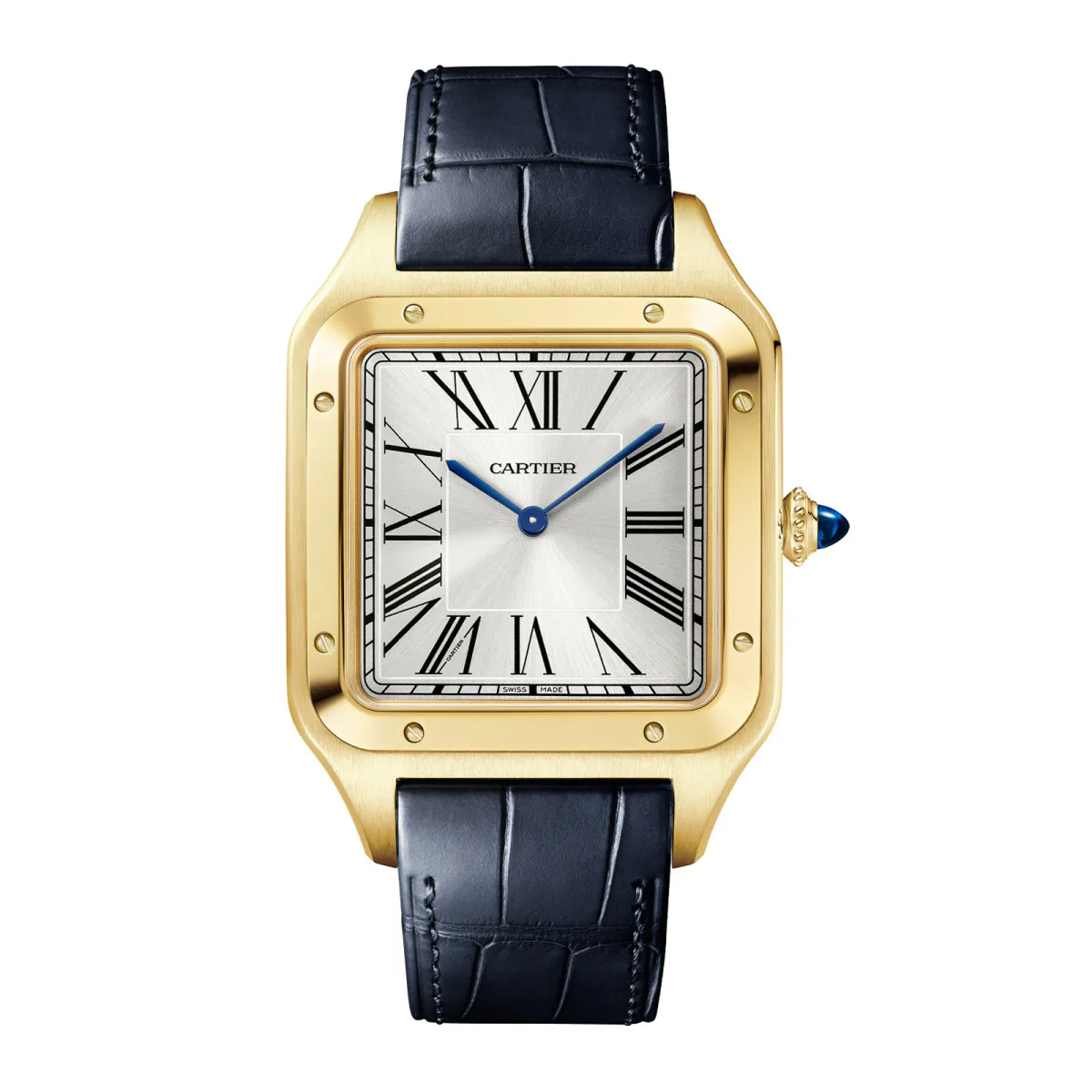 Cartier Santos-Dumont Watch, Extra-Large Model, Manual Winding, Yellow Gold
