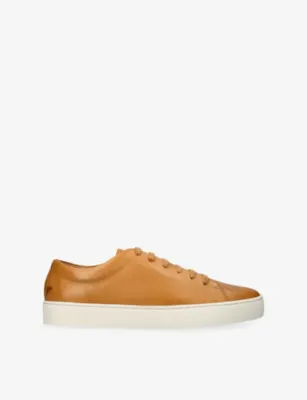 JAK Royal Leather Low-Top Trainers - EUR 45 / 11 UK MEN in TAN – Mens | Trainers | Lace up trainers