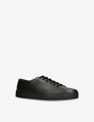 JAK Royal Leather Low-Top Trainers - EUR 45 / 11 UK MEN in BLACK, additional product view 3