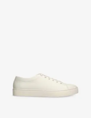 JAK Royal Leather Low-Top Trainers - EUR 45 / 11 UK MEN in GREY/LIGHT – Mens | Trainers | Lace up trainers
