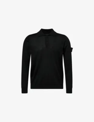 STONE ISLAND Ghost Compass-Badge Wool Jumper