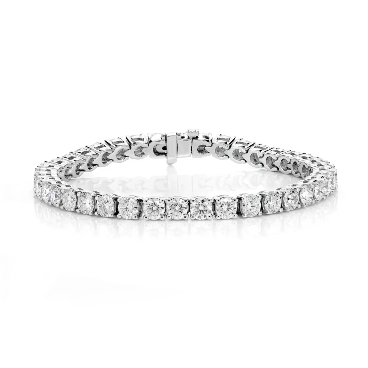For Him 29 Pt Prong Set Diamond Tennis Bracelet