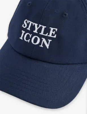 UNTIL FURTHER NOTICE Style Icon Embroidered Cotton Cap detail 2