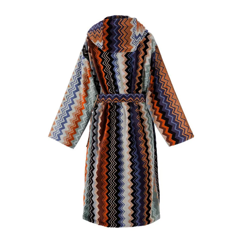 Missoni Home Collection Giacomo Hooded Bathrobe in 165, additional product view 2