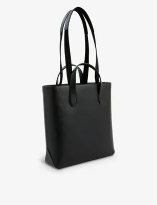 MONTBLANC Sartorial brand-plaque leather tote bag detail 3