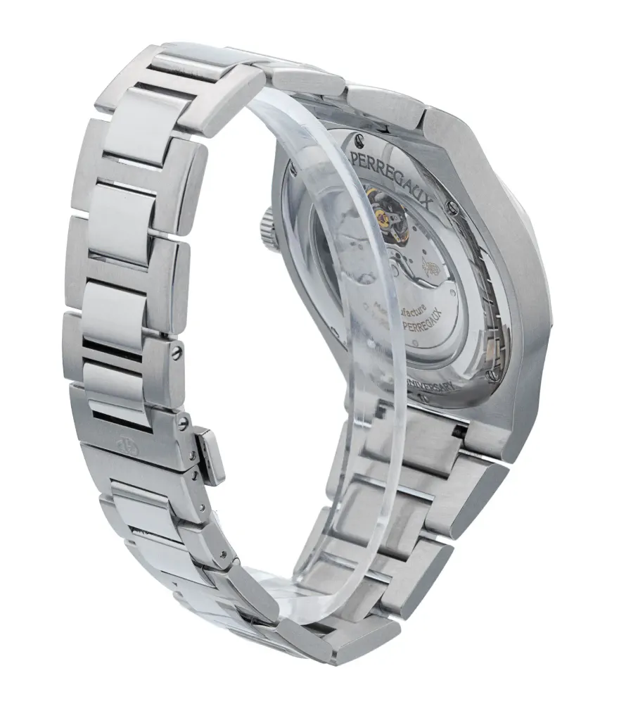 Girard Perregaux Laureato 81000-11-131-11A — 2021 — Excellent in Silver Baton, additional product view 3