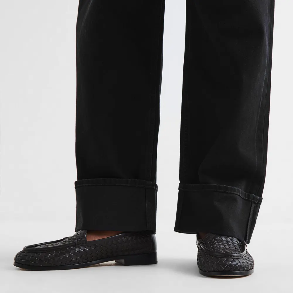 Bottega Veneta Men's Loafers in Espresso, additional product view 3